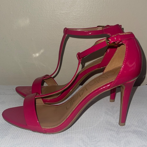 Calvin Klein NEREIED Stiletto Hot Pink sz 9 - Picture 1 of 6